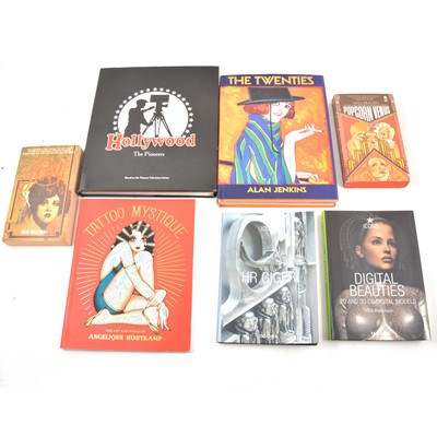 Lot 176 - A quantity of Hollywood / entertainment-related books and DVDs