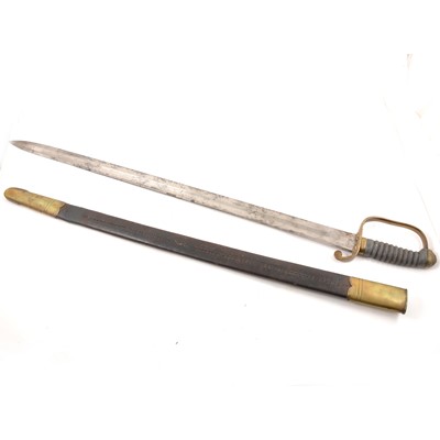 Lot 286 - 19th Century sword