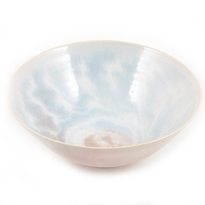 Lot 83 - A studio pottery porcelain bowl by David James White