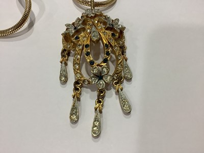 Lot 245 - A varied collection of vintage costume jewellery, Sphinx, Butler & Wilson, Coro, Monet