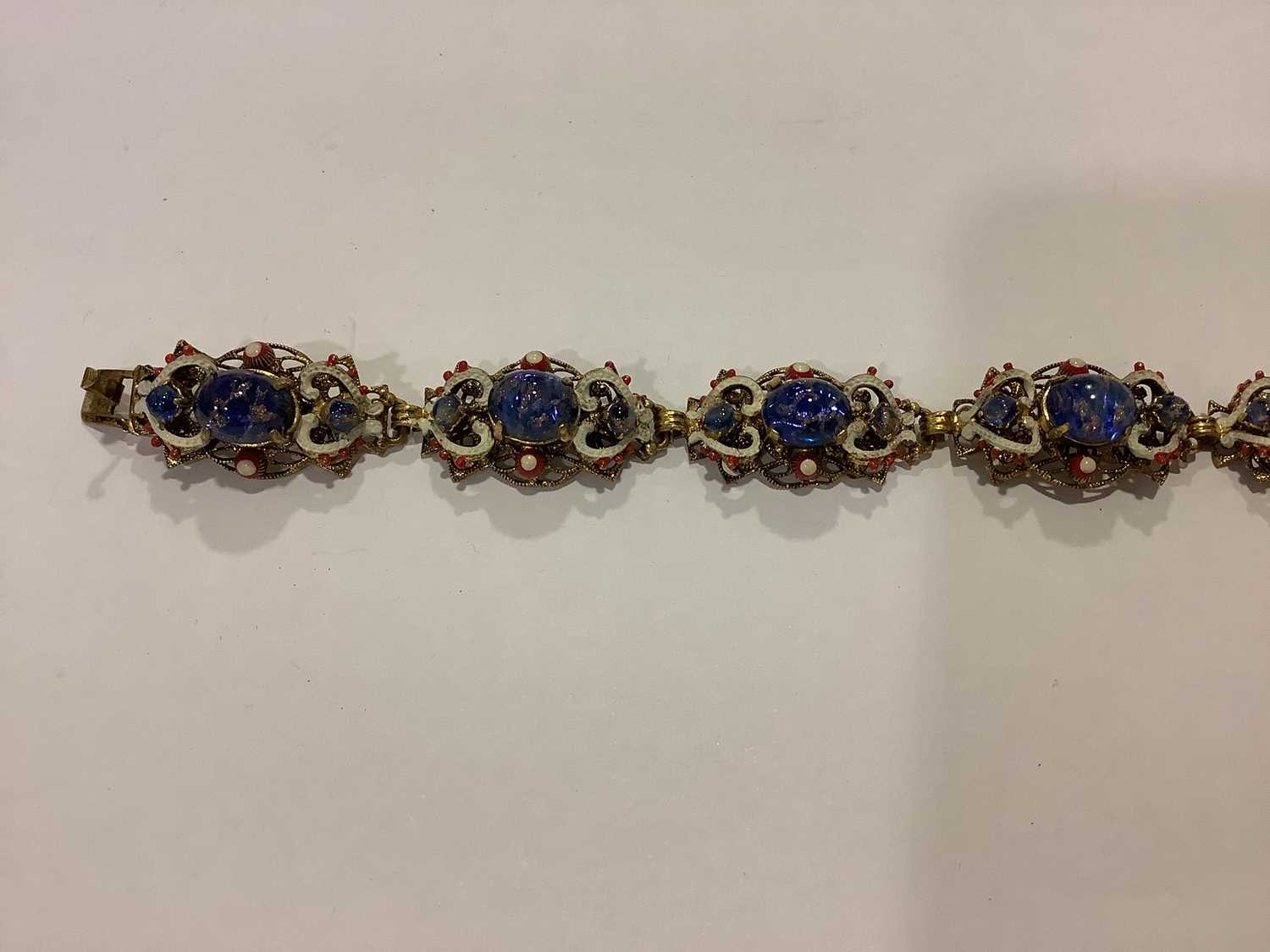 Lot 247 Twelve kitsch costume jewellery bracelets,