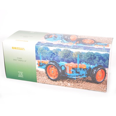 Lot 9 - Universal Hobbies 1:16 scale model tractor; Ford Doe "Triple D" , boxed.