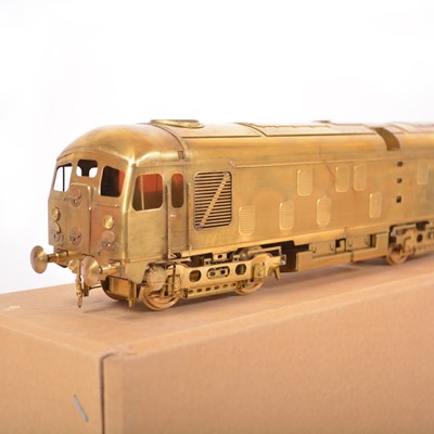 Lot 5 - Bachmann Brassworks O gauge locomotive; Class 24 diesel