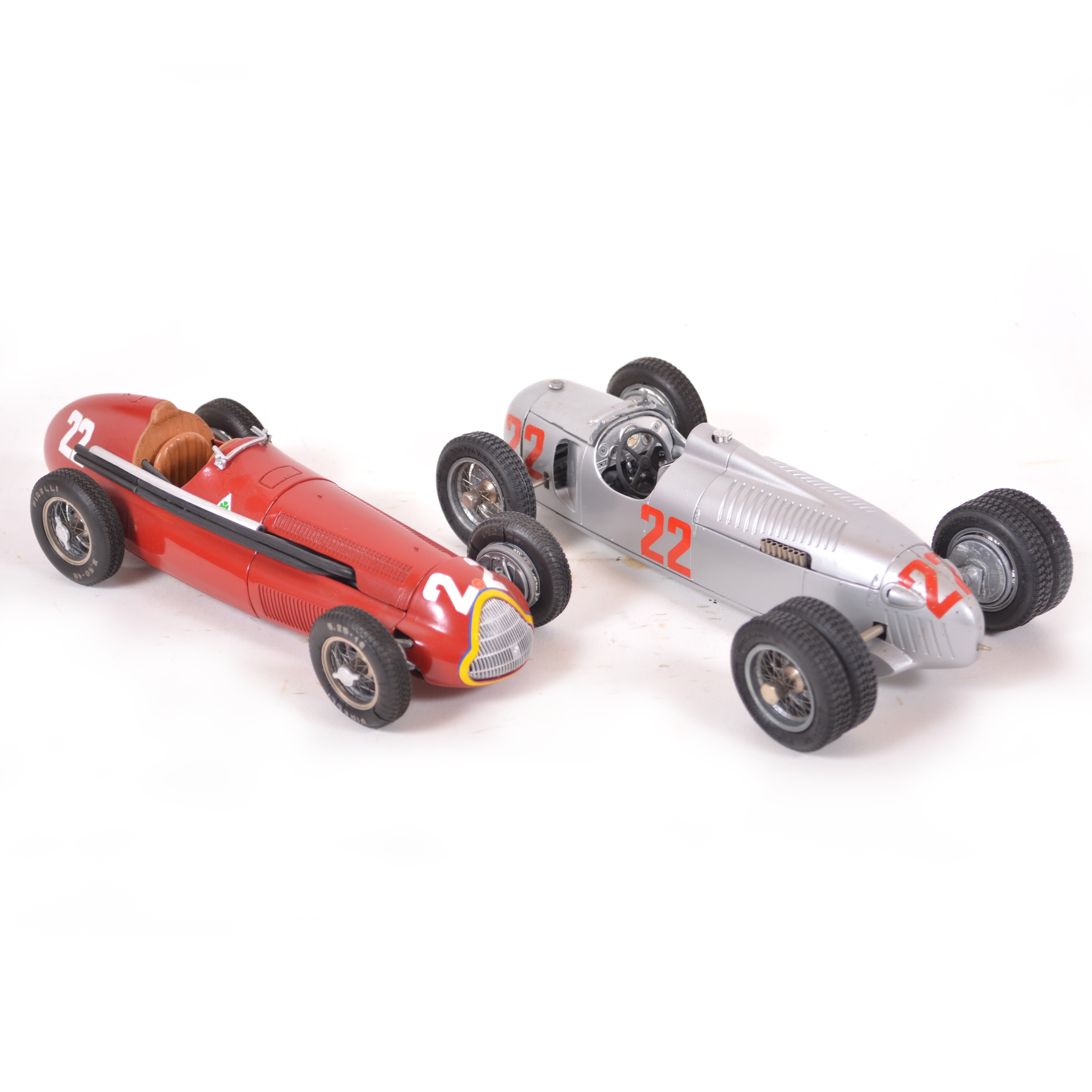 Lot 50 - Two Revival 1:20 scale models including Alfa