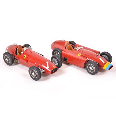 Lot 51 - Two Revival 1:20 scale models including Ferrari 500 and Ferrari D50