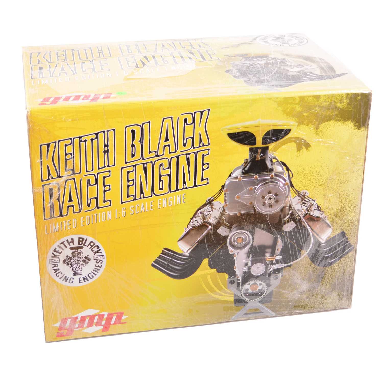 Lot 26 - GMP Real Art Replicas 1:6 scale model engine; Keith Black race engine - Blown Hemi