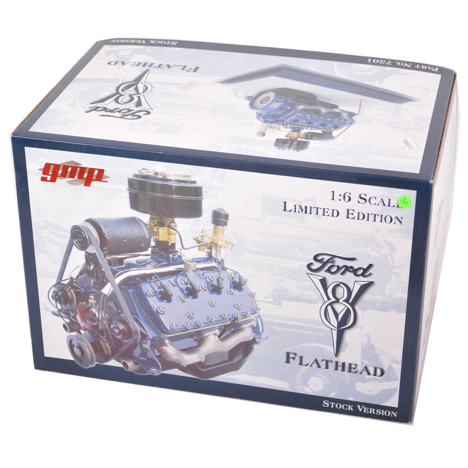 Lot 28 - GMP Real Art Replicas 1:6 scale model engine; Ford V8 Flathead - Stock engine