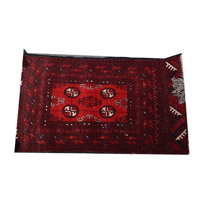 Lot 160 - Three Afghan Hamzat rugs, similar designs