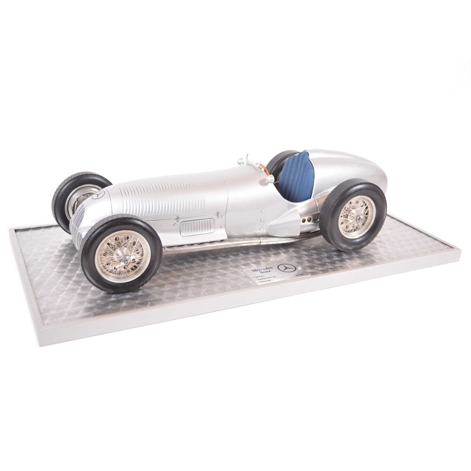 Lot 120 - Javan Smith scratch built 1:8 scale model; Mercedes-Benz W125 (1938)