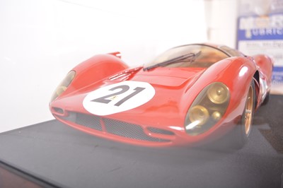 Lot 121 - Javan Smith scratch built 1:8 scale model; Ferrari 330P4 (1967)