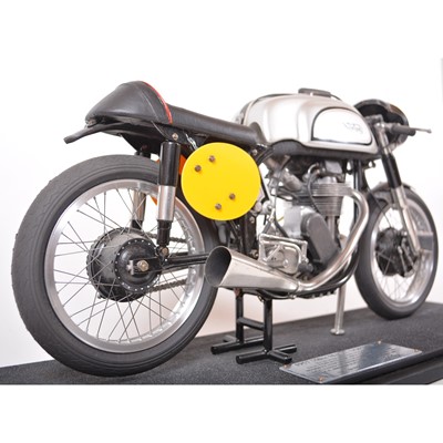 Lot 114 - Glen English hand built 1:4 scale motorbike; Manx Norton 350cc (1957)