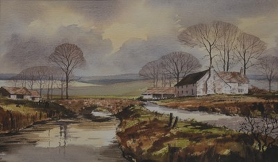 Lot 361 - Isobel Castle - Cottages by a river.