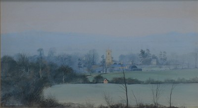 Lot 367 - Peter Newcombe - Everdon, Evening.