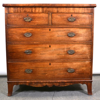 Lot 532 - Victorian mahogany chest of drawers