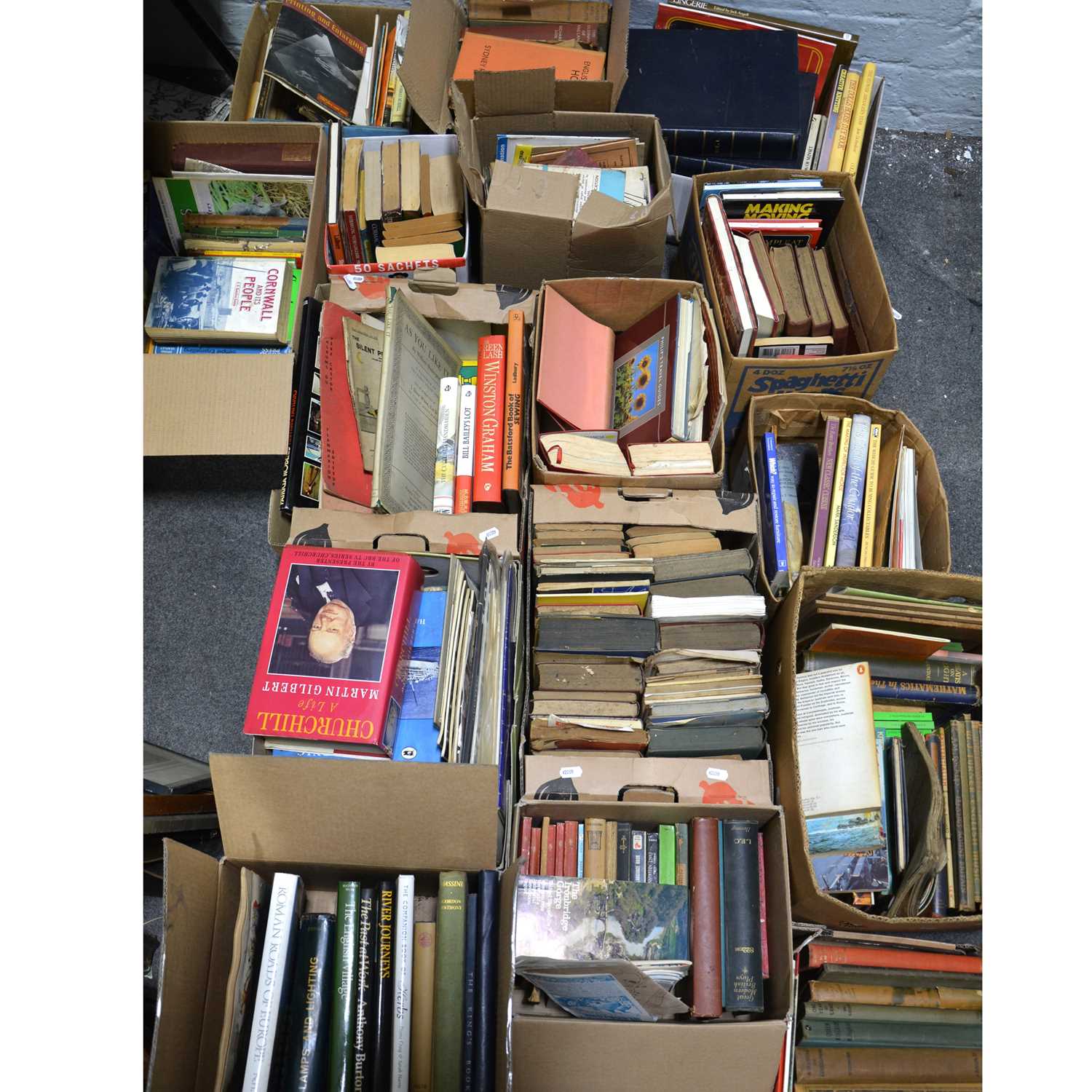 Lot 174 - A library of books (10+ boxes)