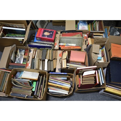 Lot 174 - A library of books (10+ boxes)