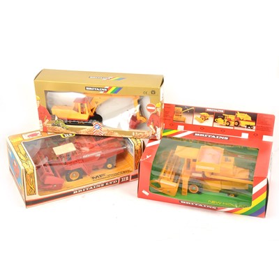 Lot 244 - Britains Toys; three models including no.9575,  no.9570 and no.9913, all boxed.