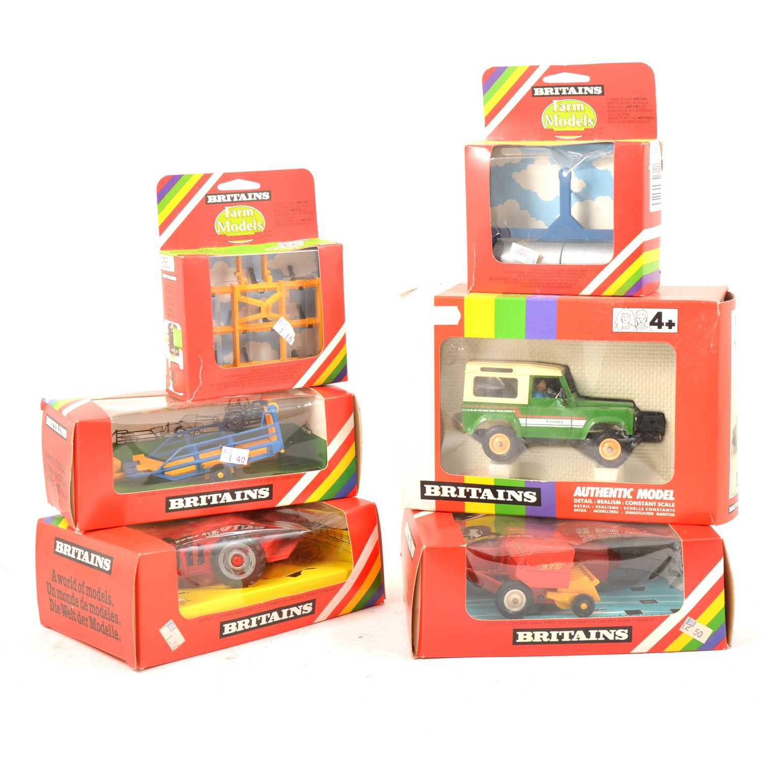 Lot 245 - Britains Toys; six models including no.9512