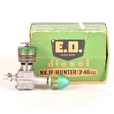 Lot 377 - ED HUNTER 3.5cc diesel