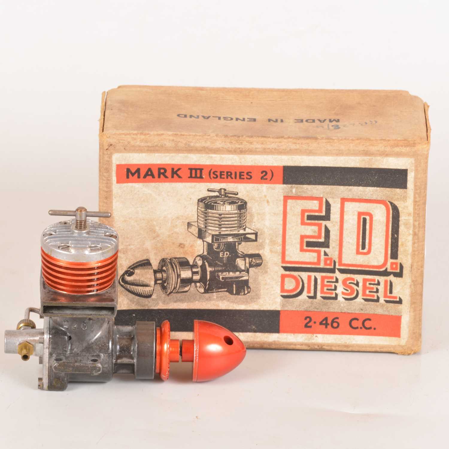 Lot 406 - ED RACER 2.46cc diesel