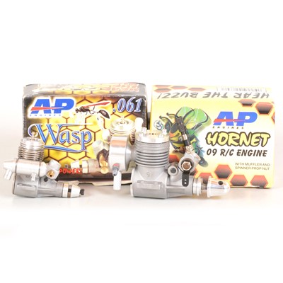 Lot 419 - 2 x AP R/C glows WASP and HORNET