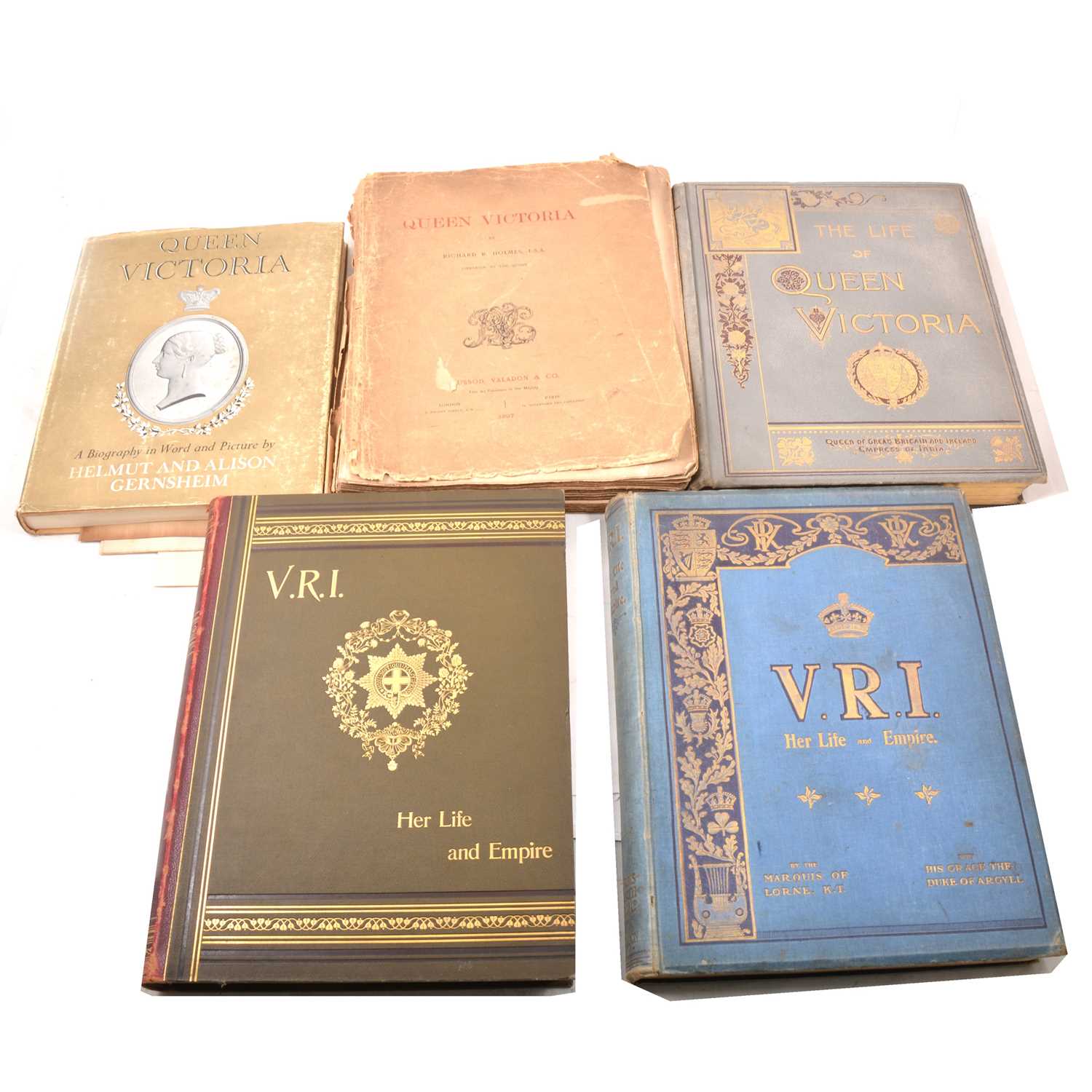 Lot 171 - Queen Victoria interest: A collection of books and other items