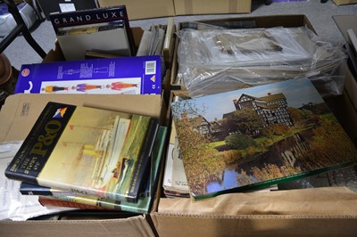 Lot 186 - Four boxes of mixed books and magazines, to include Shakespeare, travel, collecting etc.