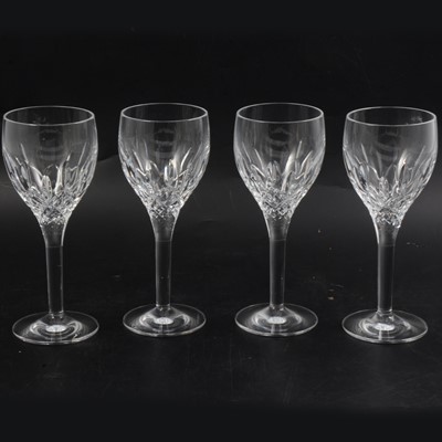 Lot 45 - Set of Royal Doulton 'Highclere' pattern wine glasses.