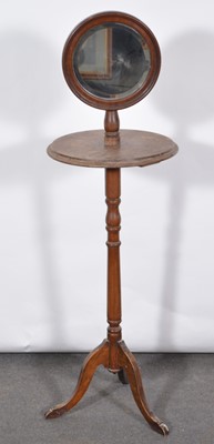 Lot 513 - Mahogany shaving stand