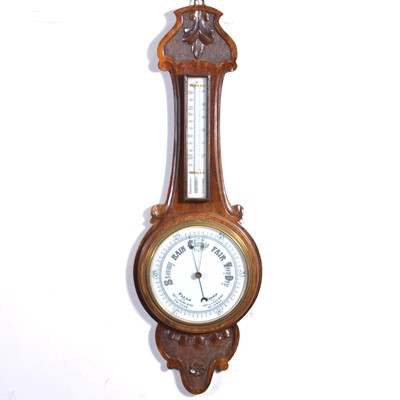 Lot 576 - Victorian aneroid barometer