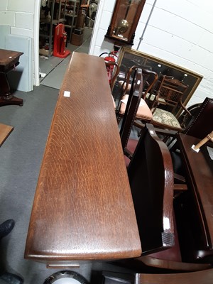 Lot 183 - Oak glazed bookcase