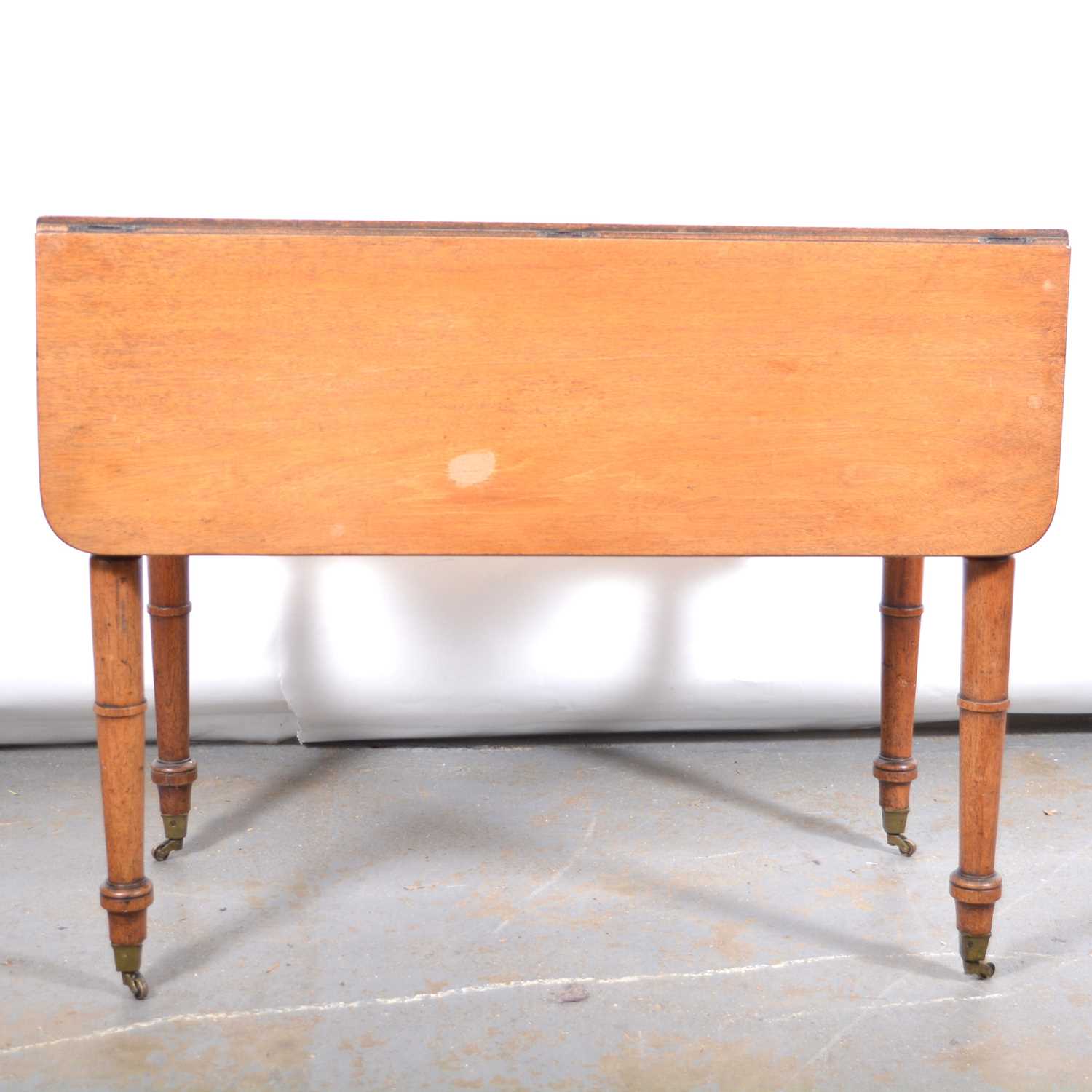 Lot 141 - Victorian mahogany Pembroke table.