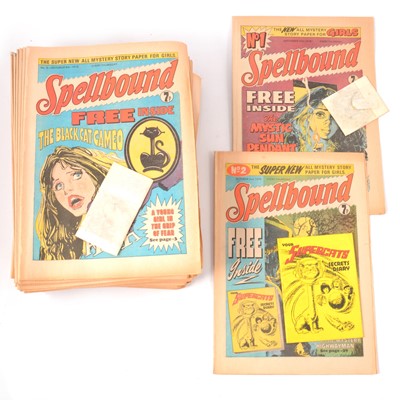 Lot 58 - Spellbound comics; a run from no.1 to no.68, (missing no.61 and no.62)