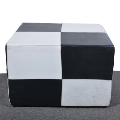 Lot 75 - A contemporary footstool.