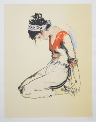 Lot 405 - Donald Hamilton Fraser - Dancer rehearsing Juliet.