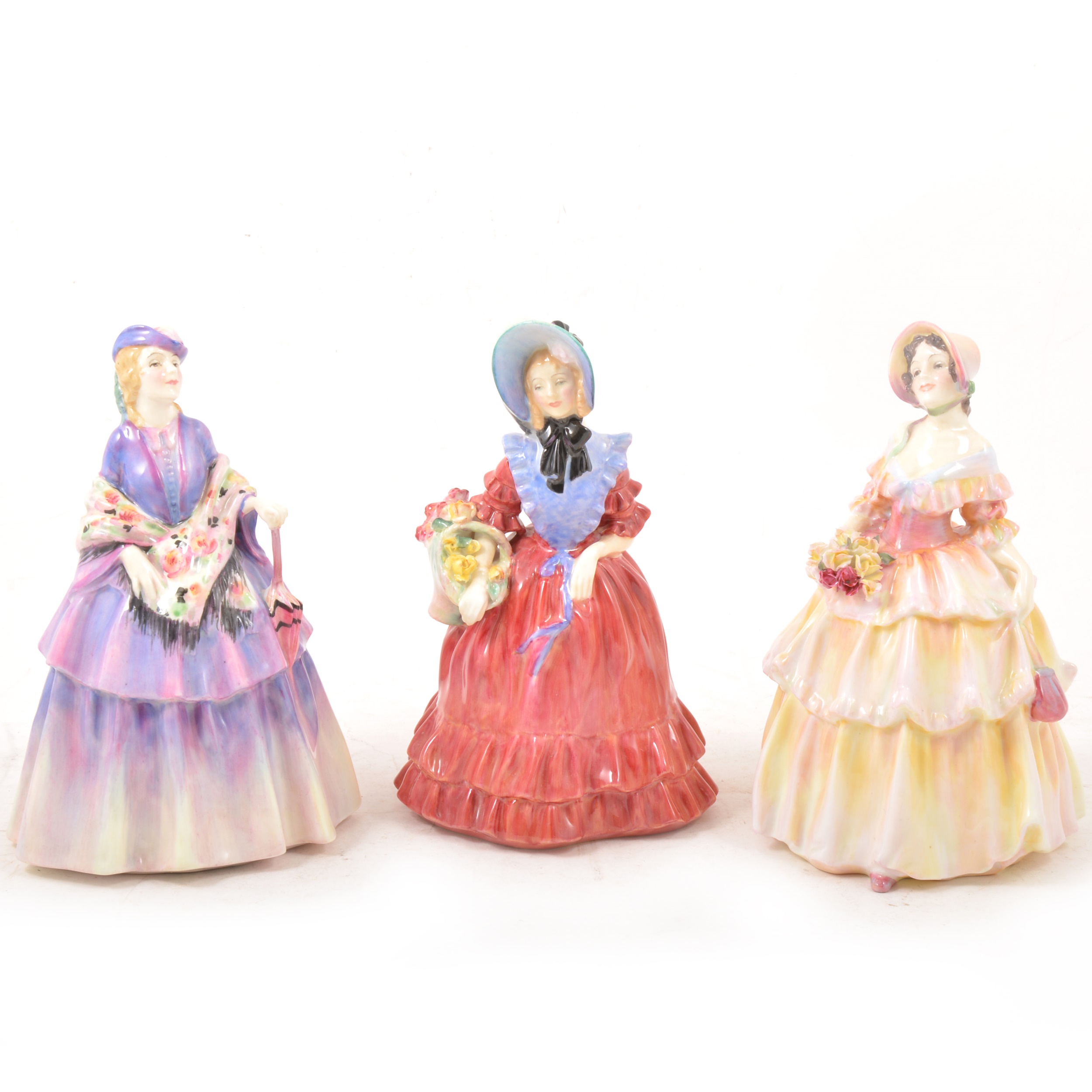 Lot 32 Royal Doulton ladies, including Lady Betty.