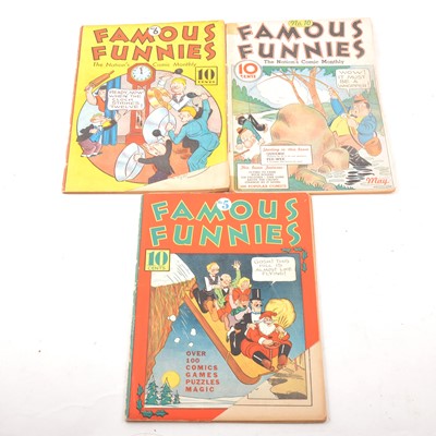 Lot 31 - Eighteen Famous Funnies comics, no.5-60.