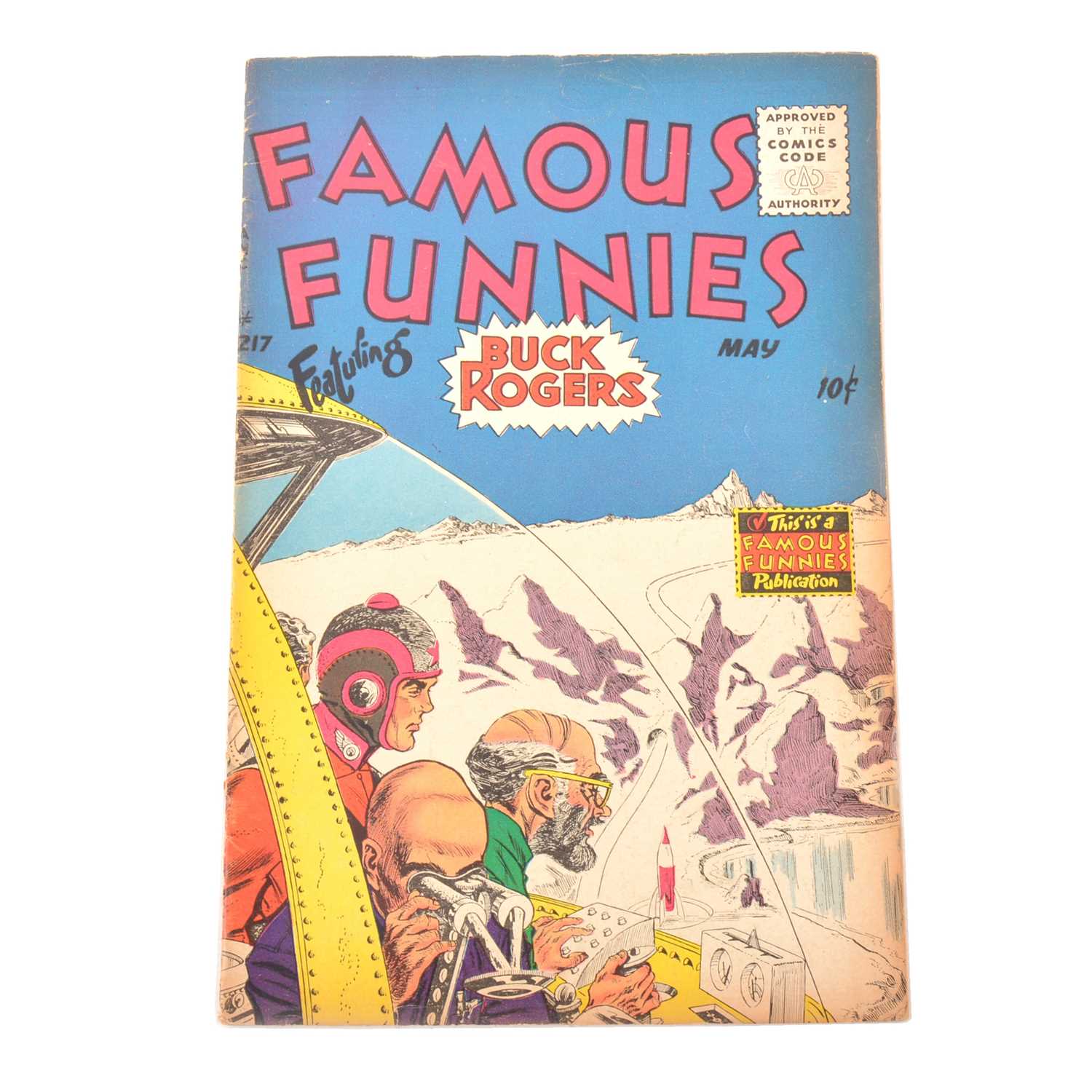 Lot 26 - Famous Funnies comic no.217, Buck Rogers cover