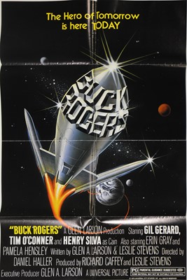 Lot 18 - Two Buck Rogers (1979) movie posters and three lobby cards.