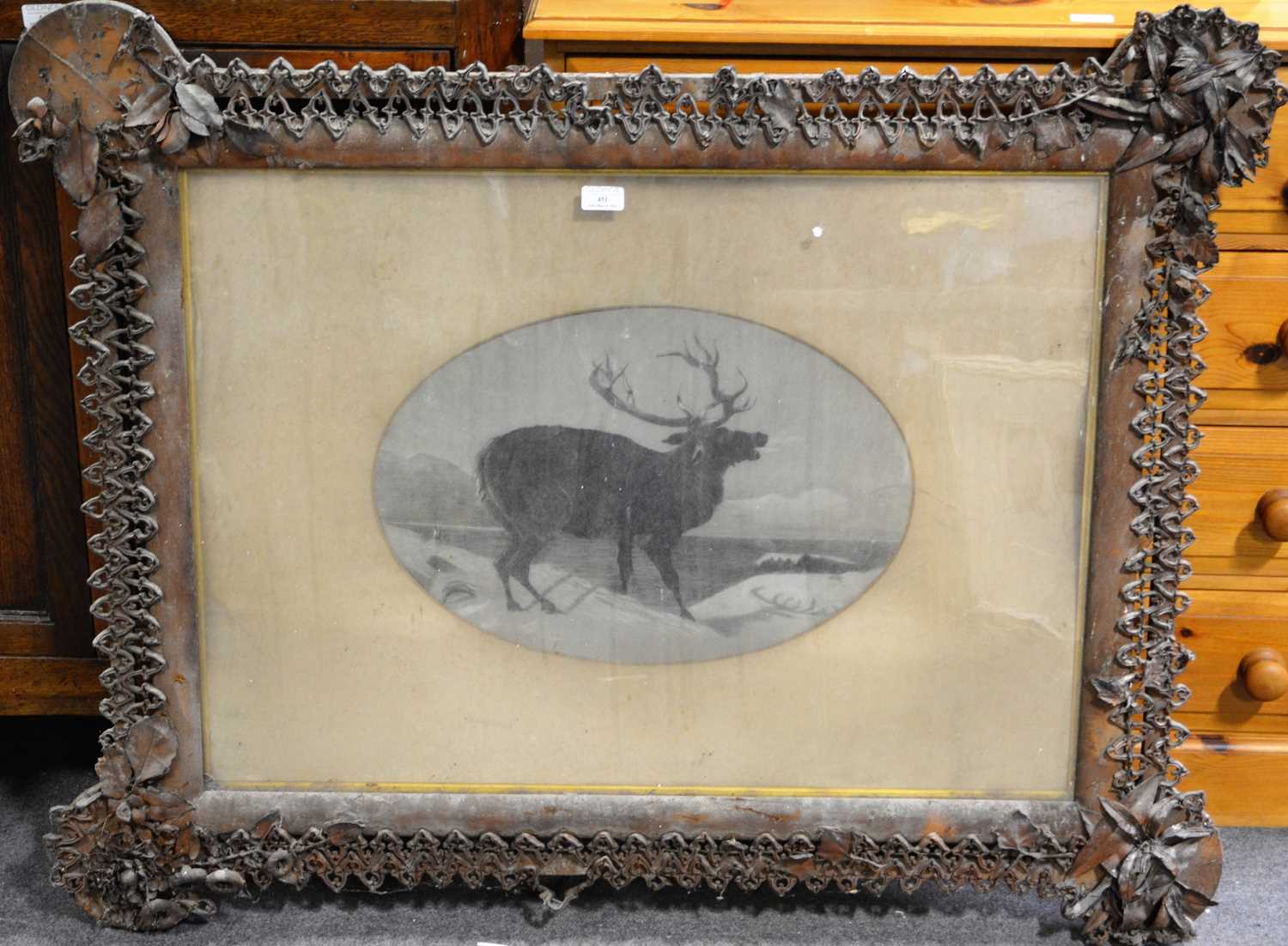 Lot 451 - After Landseer, Monarch of the Glen