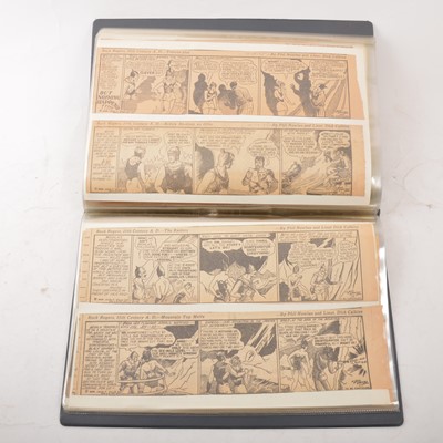 Lot 36 - A folder of John Dille co Buck Rogers Daily newspaper comic strips 1929-1930
