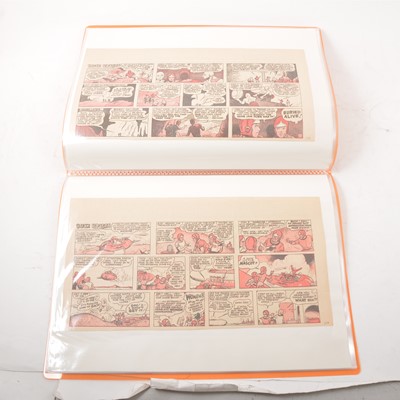 Lot 40 - Three folders of Buck Rogers newspaper comic pages 1938-1945