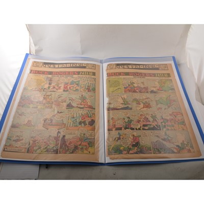 Lot 42 - Buck Rogers newspaper comic strip pages, 39 pages, 1930 to 1931