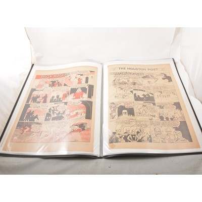 Lot 48 - Buck Rogers newspaper comic strip pages, 32 colour supplement pages 1940-1941