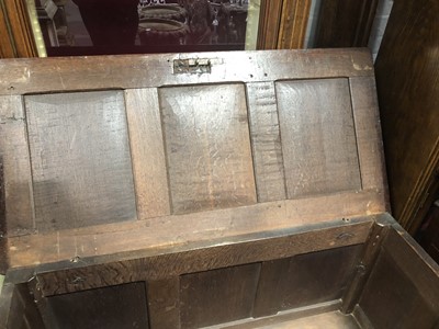 Lot 576 - Joined oak coffer