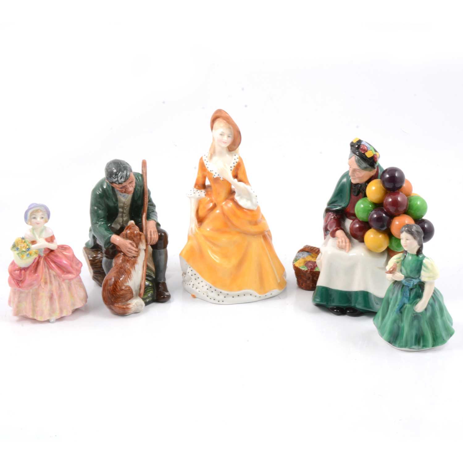 Lot 23 - Royal Doulton figures.