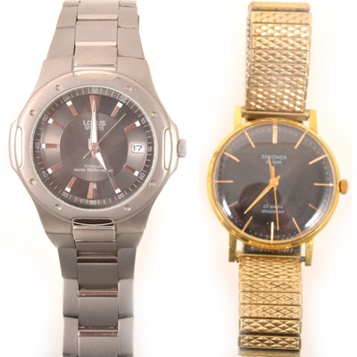 Lot 242 - Two wrist watches, Gentleman's Lorus and Sekonda.