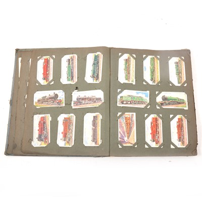 Lot 90 - Cigarette card album, with mixed part sets, various series.