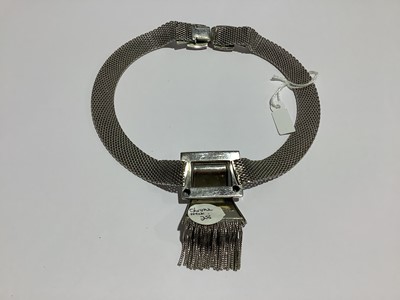 Lot 292 - Bold white metal vintage costume jewellery, Monet, Ciro, Sarah Coventry.