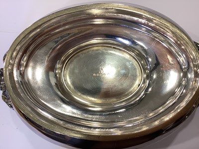 Lot 166 - Small silver cups, Lee & Wigfull, Sheffield 1906, plus other white metal and plated items.